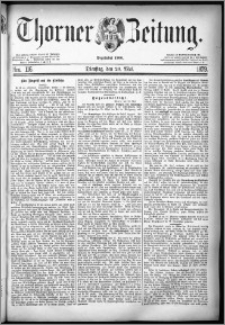 Thorner Zeitung 1879, Nro. 116