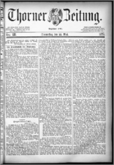 Thorner Zeitung 1879, Nro. 118
