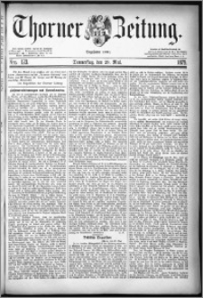 Thorner Zeitung 1879, Nro. 123