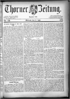 Thorner Zeitung 1879, Nro. 139