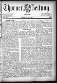Thorner Zeitung 1879, Nro. 141