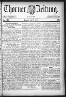 Thorner Zeitung 1879, Nro. 143