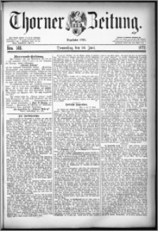 Thorner Zeitung 1879, Nro. 146 + Beilagenwerbung