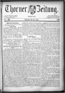 Thorner Zeitung 1879, Nro. 149