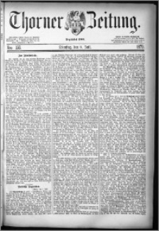 Thorner Zeitung 1879, Nro. 156