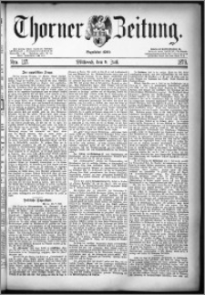 Thorner Zeitung 1879, Nro. 157