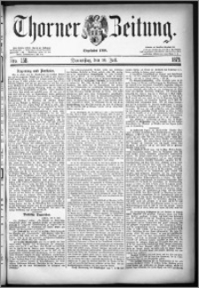 Thorner Zeitung 1879, Nro. 158