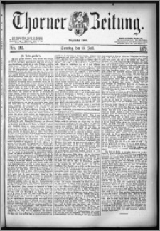 Thorner Zeitung 1879, Nro. 161