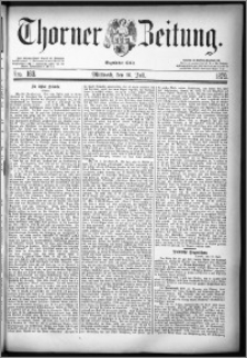 Thorner Zeitung 1879, Nro. 163