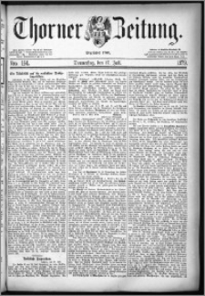 Thorner Zeitung 1879, Nro. 164