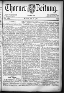 Thorner Zeitung 1879, Nro. 169 + Extra-Beilage