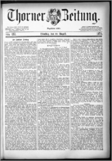 Thorner Zeitung 1879, Nro. 192