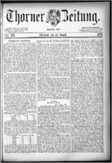 Thorner Zeitung 1879, Nro. 193