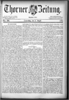 Thorner Zeitung 1879, Nro. 194