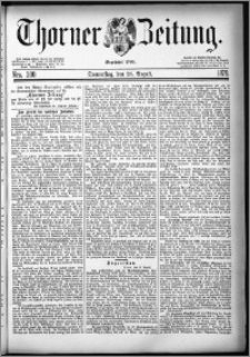 Thorner Zeitung 1879, Nro. 200