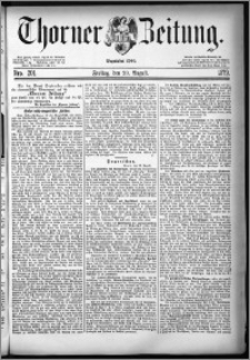 Thorner Zeitung 1879, Nro. 201