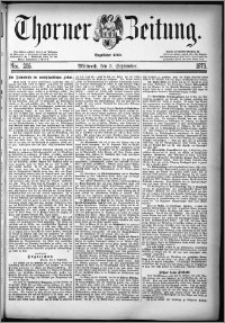 Thorner Zeitung 1879, Nro. 205