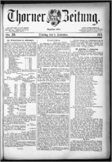 Thorner Zeitung 1879, Nro. 210