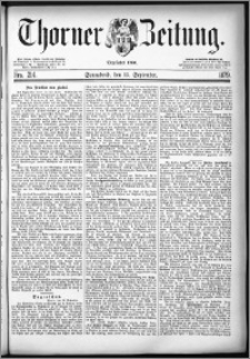 Thorner Zeitung 1879, Nro. 214