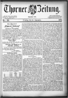 Thorner Zeitung 1879, Nro. 222