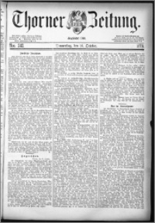 Thorner Zeitung 1879, Nro. 242