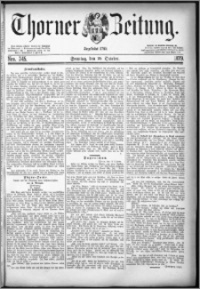 Thorner Zeitung 1879, Nro. 245 + Beilage