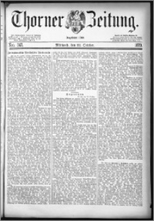 Thorner Zeitung 1879, Nro. 247