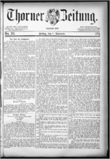 Thorner Zeitung 1879, Nro. 261