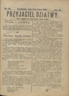 Przyjaciel Dziatwy : pismo poświęcone dla naszej kochanej dziatwy polskiej 1905.07.06 nr 27