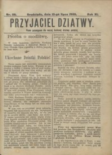 Przyjaciel Dziatwy : pismo poświęcone dl.07.13 nr 28a naszej kochanej dziatwy polskiej 1905