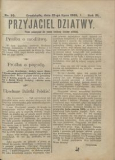 Przyjaciel Dziatwy : pismo poświęcone dla naszej kochanej dziatwy polskiej 1905.07.27 nr 30