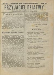 Przyjaciel Dziatwy : pismo poświęcone dla naszej kochanej dziatwy polskiej 1905.09.28 nr 39