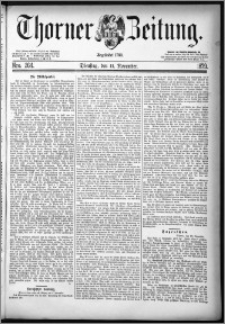 Thorner Zeitung 1879, Nro. 264