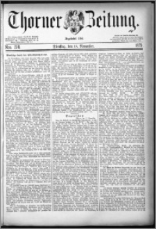 Thorner Zeitung 1879, Nro. 270