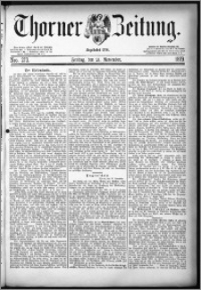 Thorner Zeitung 1879, Nro. 273