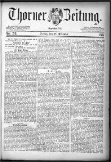 Thorner Zeitung 1879, Nro. 279