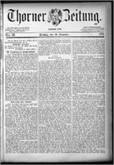 Thorner Zeitung 1879, Nro. 281