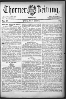 Thorner Zeitung 1879, Nro. 287 + Beilage