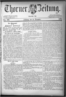 Thorner Zeitung 1879, Nro. 299 + Beilage