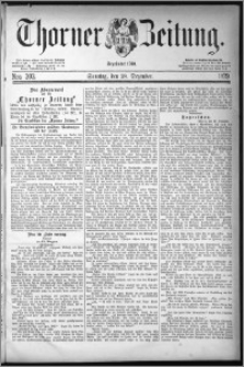 Thorner Zeitung 1879, Nro. 303 + Beilage