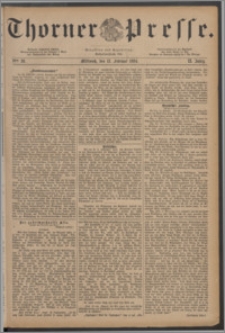 Thorner Presse 1884, Jg. II, Nro. 38