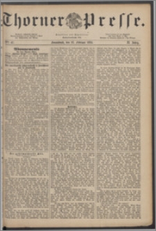 Thorner Presse 1884, Jg. II, Nro. 47