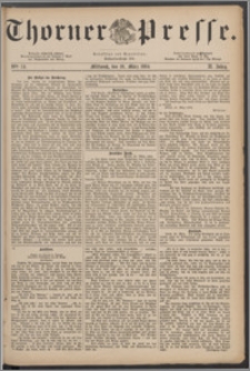 Thorner Presse 1884, Jg. II, Nro. 74