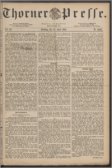 Thorner Presse 1884, Jg. II, Nro. 89