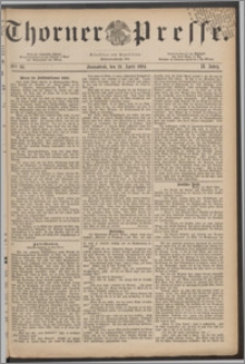 Thorner Presse 1884, Jg. II, Nro. 93