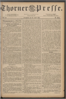 Thorner Presse 1884, Jg. II, Nro. 99