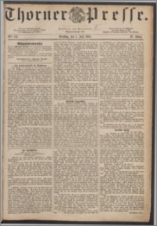 Thorner Presse 1884, Jg. II, Nro. 152