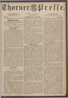 Thorner Presse 1884, Jg. II, Nro. 154