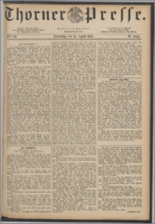 Thorner Presse 1884, Jg. II, Nro. 190