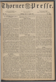 Thorner Presse 1884, Jg. II, Nro. 194